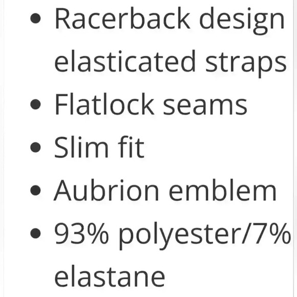 AuBrion Scoop  neck Tank top. Ladies Size S - Picture 6 of 6